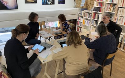 Atelier d’écriture numérique pour adultes, dans le cadre de Ephémère à travers le temps